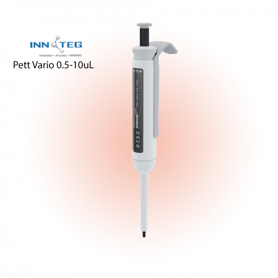 INNOTEG Pipettes, Pette Vario 0.5-10 μl