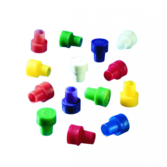 Wilmad NMR TUBE CAP,5MM,AQUA,100/PK Wilmad NMR TUBE CAP,5MM,AQUA,100/PK